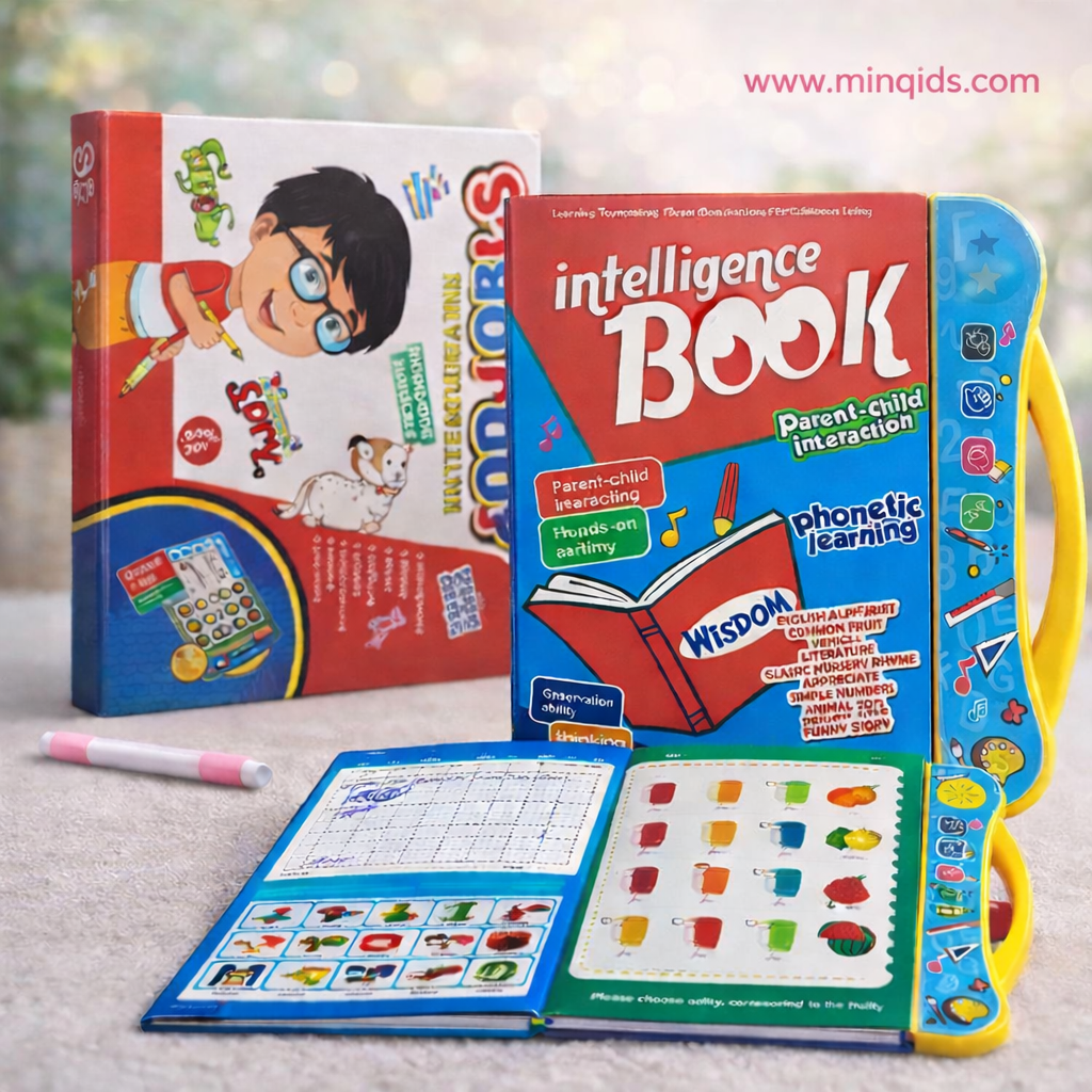 Interactive Musical Learning Book – Intelligence Book for Kids | Phonics, Music & Early Learning