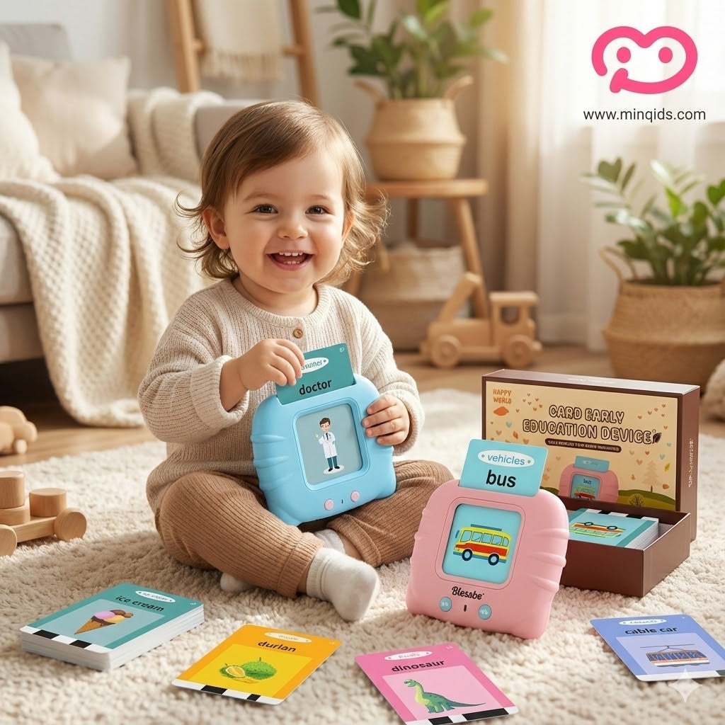 Flash Card Reader - Early Talking English Words| Pre Learning Toy