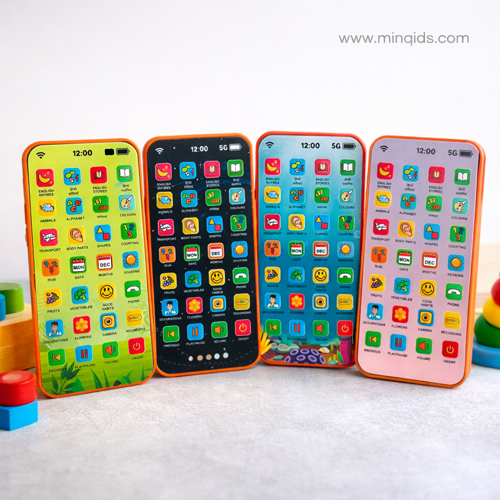 Edu Phone 2 Language Learning Toy – Screen-Free Interactive Learning Toy for Kids | 22 Educational Features