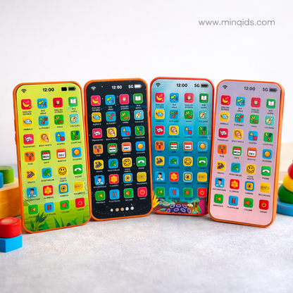 Edu Phone 2 Language Learning Toy – Screen-Free Interactive Learning Toy for Kids | 22 Educational Features