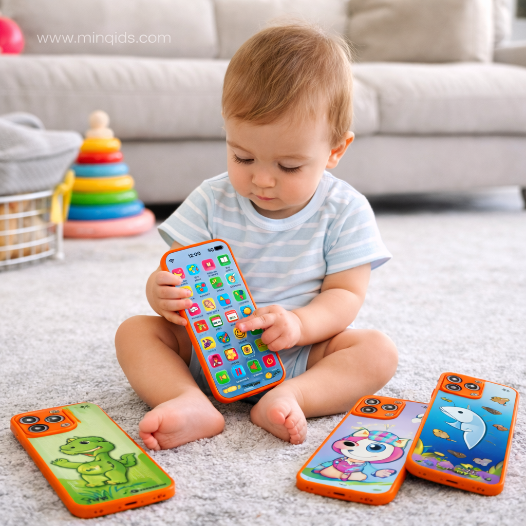 Edu Phone 2 Language Learning Toy – Screen-Free Interactive Learning Toy for Kids | 22 Educational Features