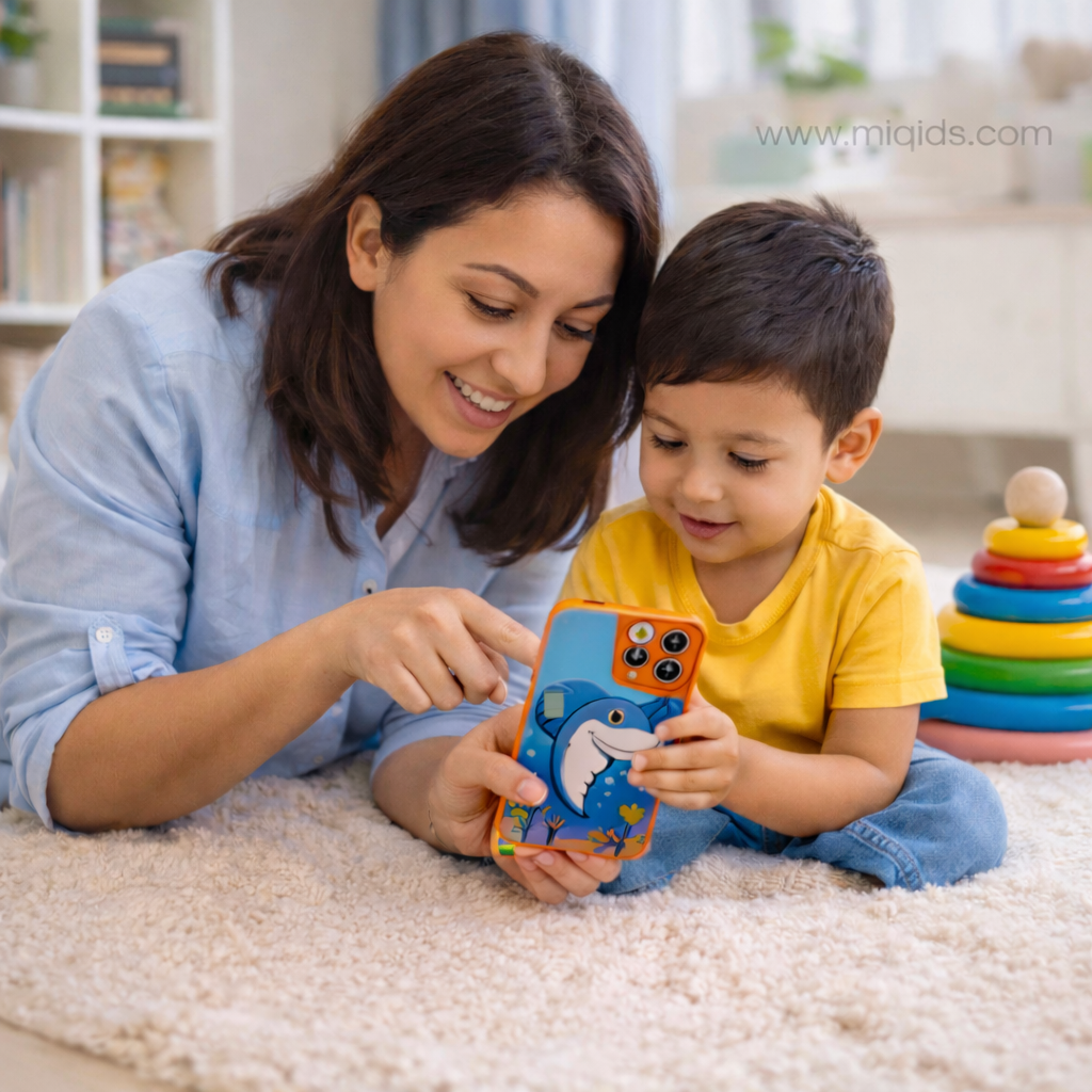 Edu Phone 2 Language Learning Toy – Screen-Free Interactive Learning Toy for Kids | 22 Educational Features