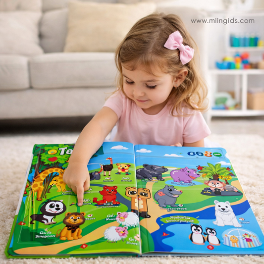 Learn & Play English Book – Interactive Educational Sound Book