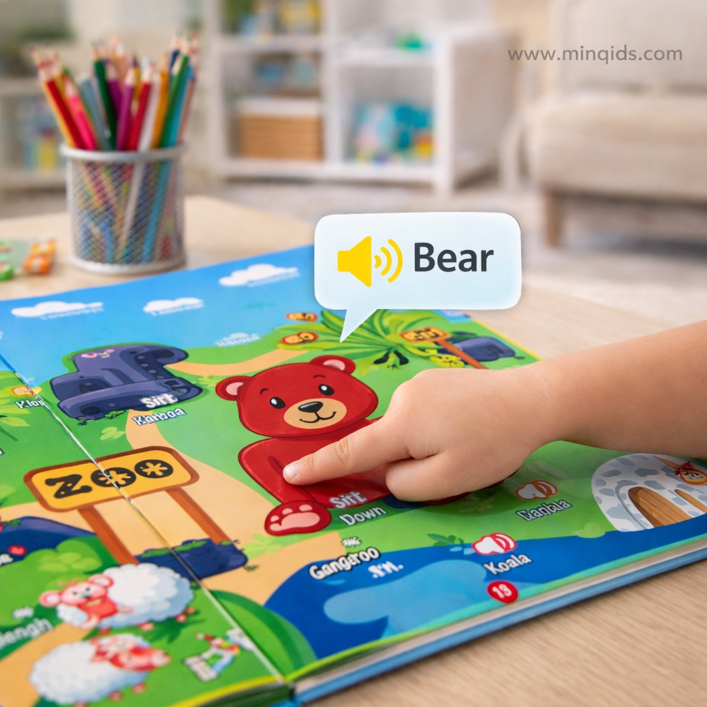 Learn & Play English Book – Interactive Educational Sound Book