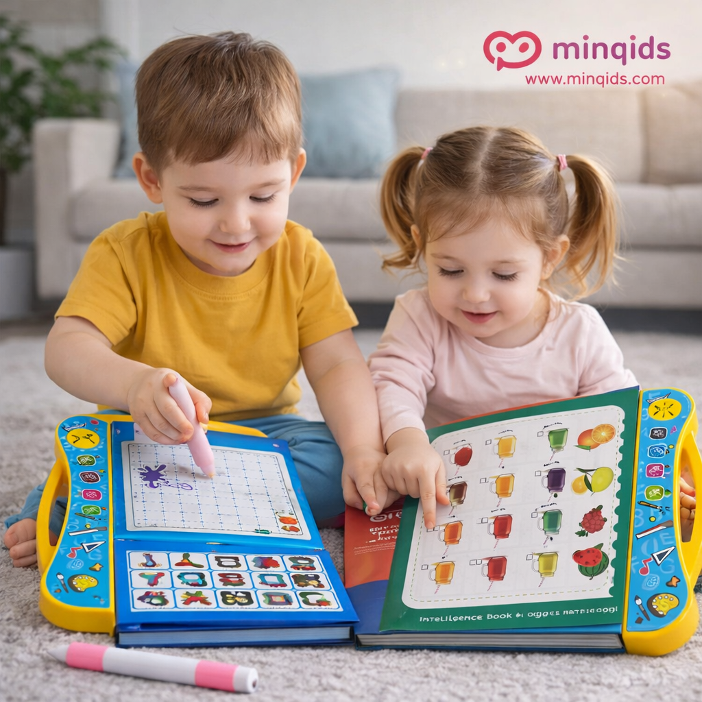 Interactive Musical Learning Book – Intelligence Book for Kids | Phonics, Music & Early Learning