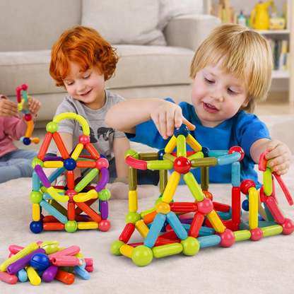 Magnetic Bar Blocks 25 PCS  – Magnetic Construction Building Toy Set