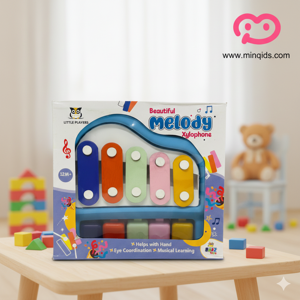 Xylophone - Kids Musical Toy | Colorful Early Learning Instrument for Brain Development