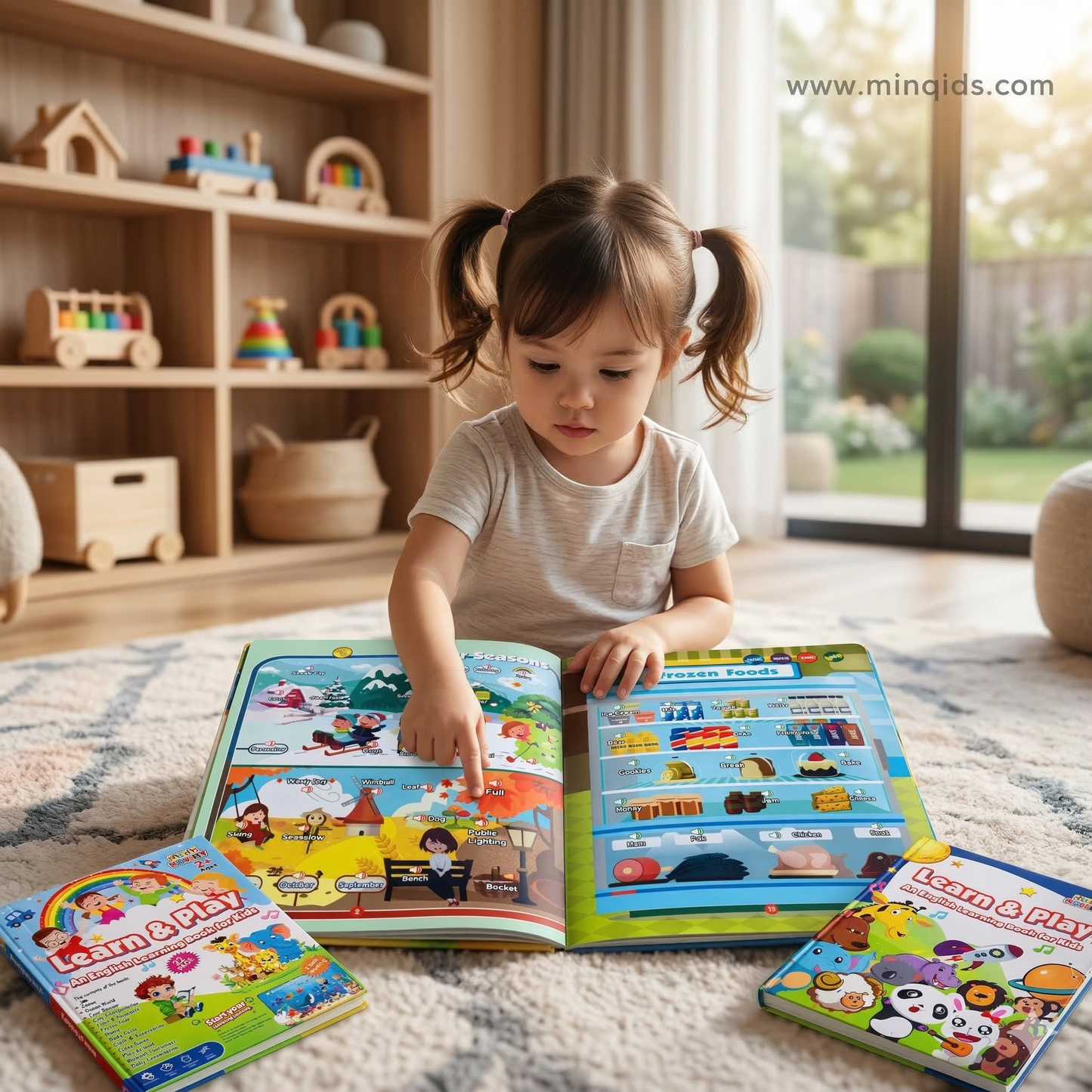 Learn & Play English Book – Interactive Educational Sound Book