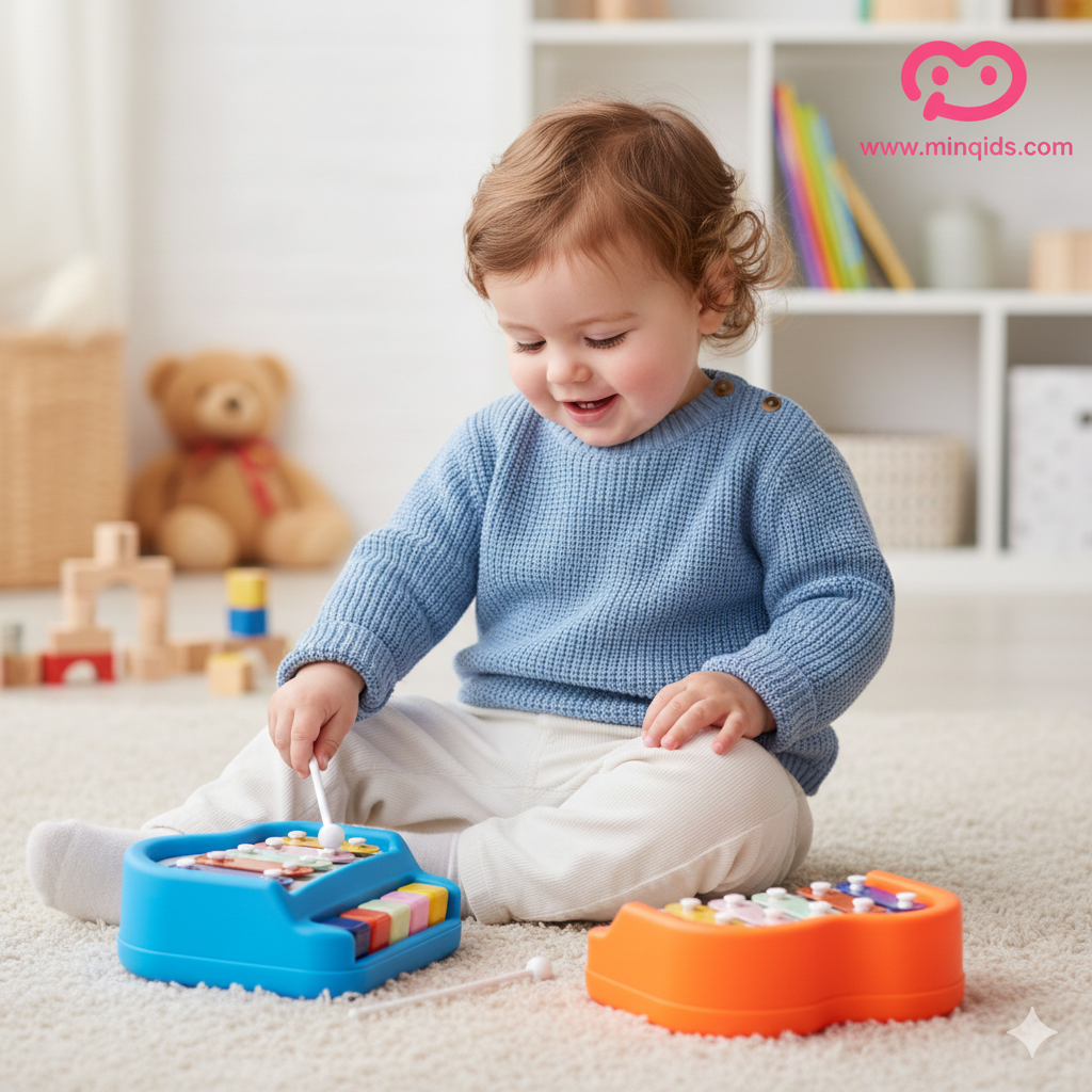 Xylophone - Kids Musical Toy | Colorful Early Learning Instrument for Brain Development