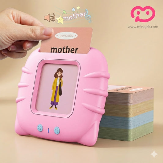 Flash Card Reader - Early Talking English Words| Pre Learning Toy